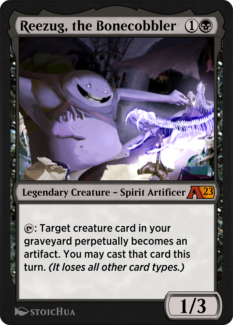 Reezug, the Bonecobbler (YDMU-010) - Alchemy: Dominaria-1