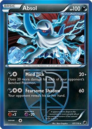 Absol (67/116) (Moltres Legendary Battle Deck) (Theme Deck Exclusive) [Black & White: Plasma Freeze]-1