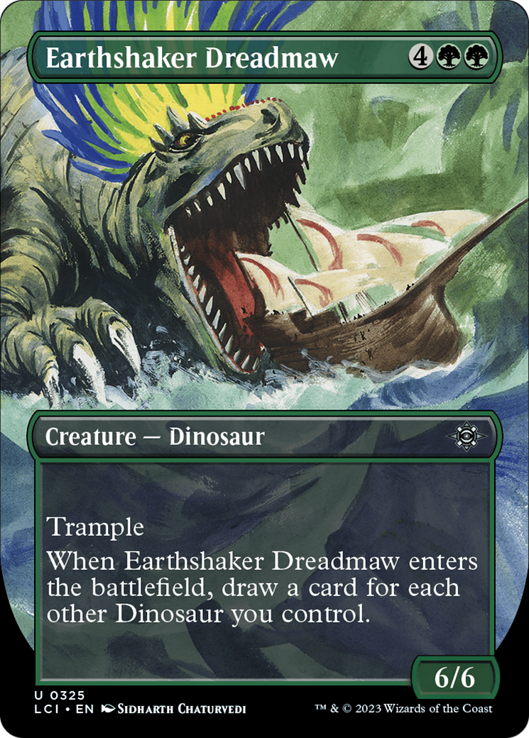 Earthshaker Dreadmaw (Borderless) [The Lost Caverns of Ixalan]-1