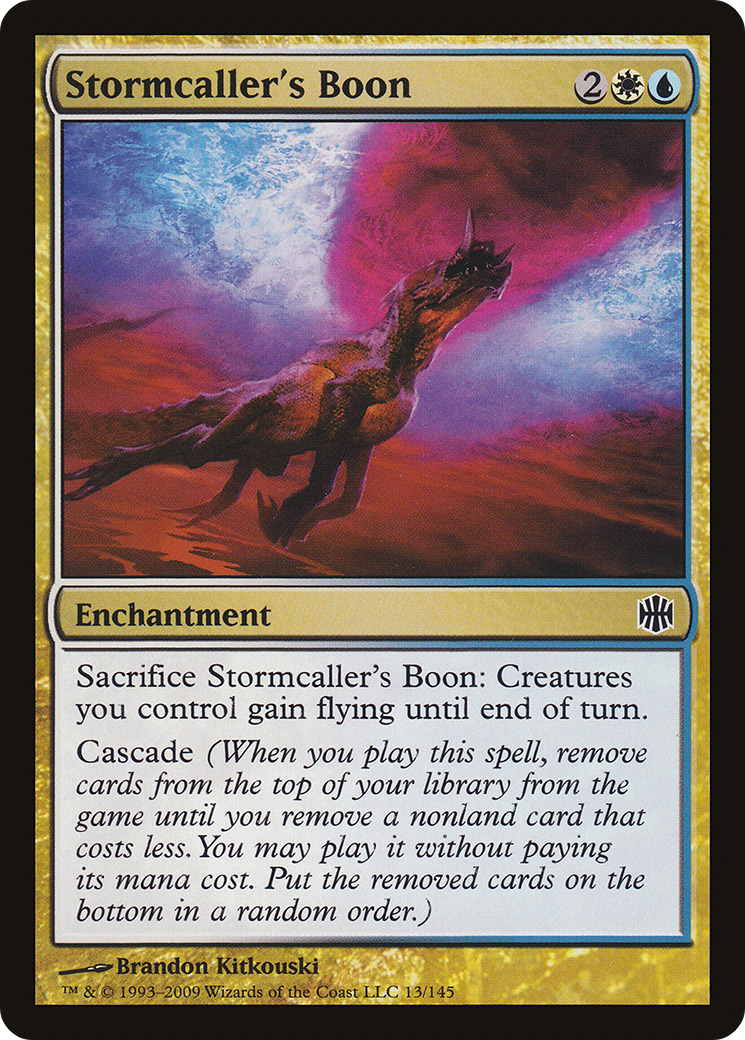 Stormcaller's Boon [Alara Reborn]-1