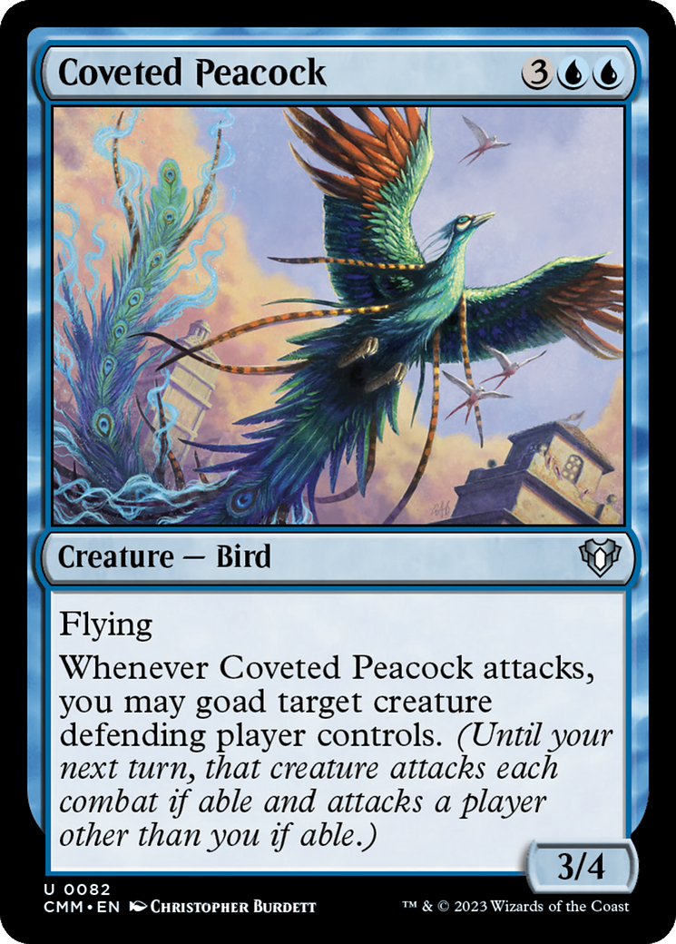 Coveted Peacock [Commander Masters]-1