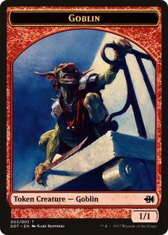 Goblin Token [Duel Decks: Merfolk vs. Goblins Tokens]-1