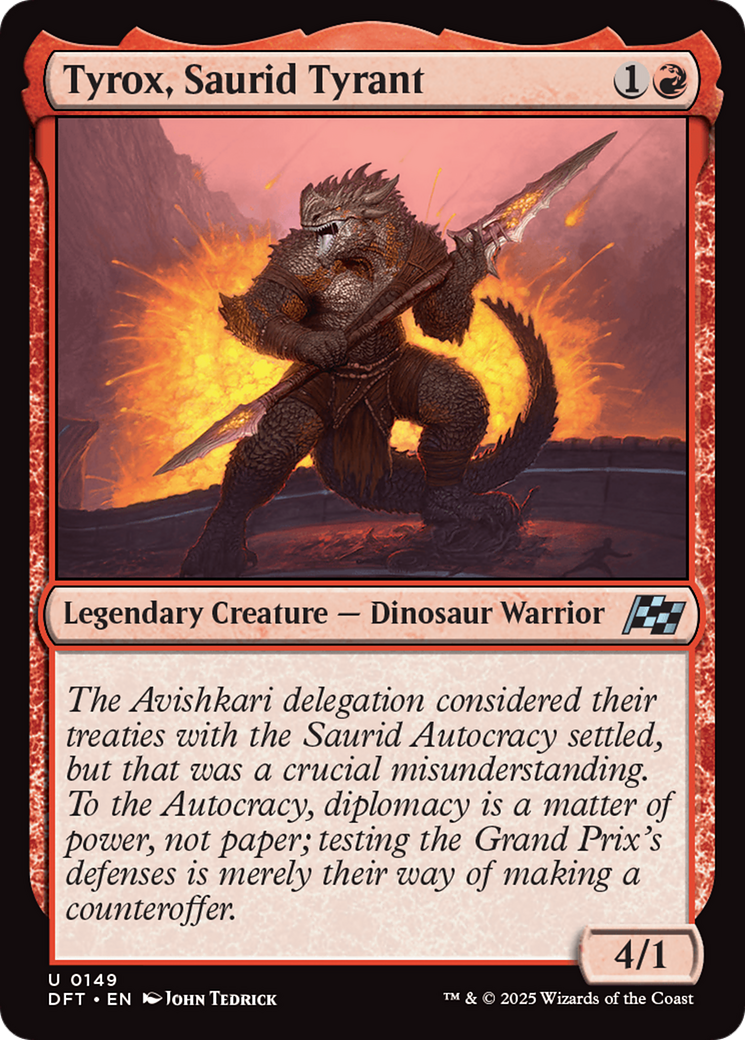 Tyrox, Saurid Tyrant (DFT-149) - Aetherdrift-1
