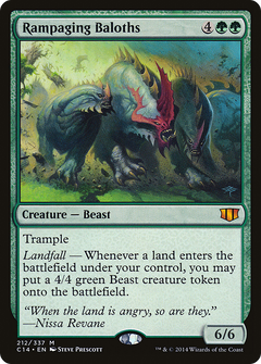 Rampaging Baloths [Commander 2014]-1
