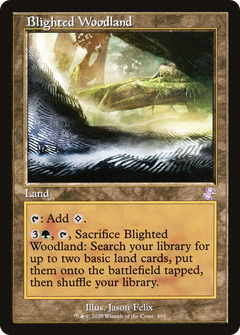 Blighted Woodland (Timeshifted) [Time Spiral Remastered]-1