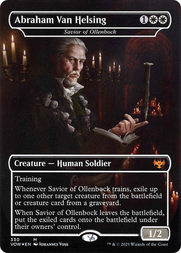Savior of Ollenbock - Abraham Van Helsing [Innistrad: Crimson Vow]-1