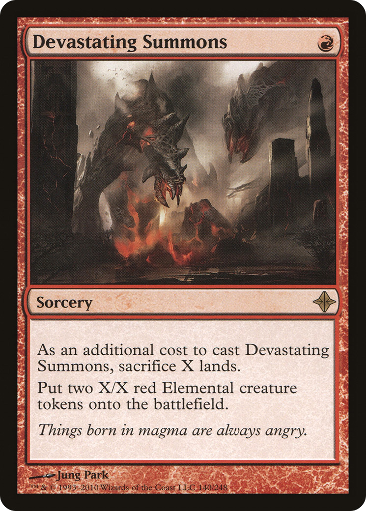 Devastating Summons [Rise of the Eldrazi]-1