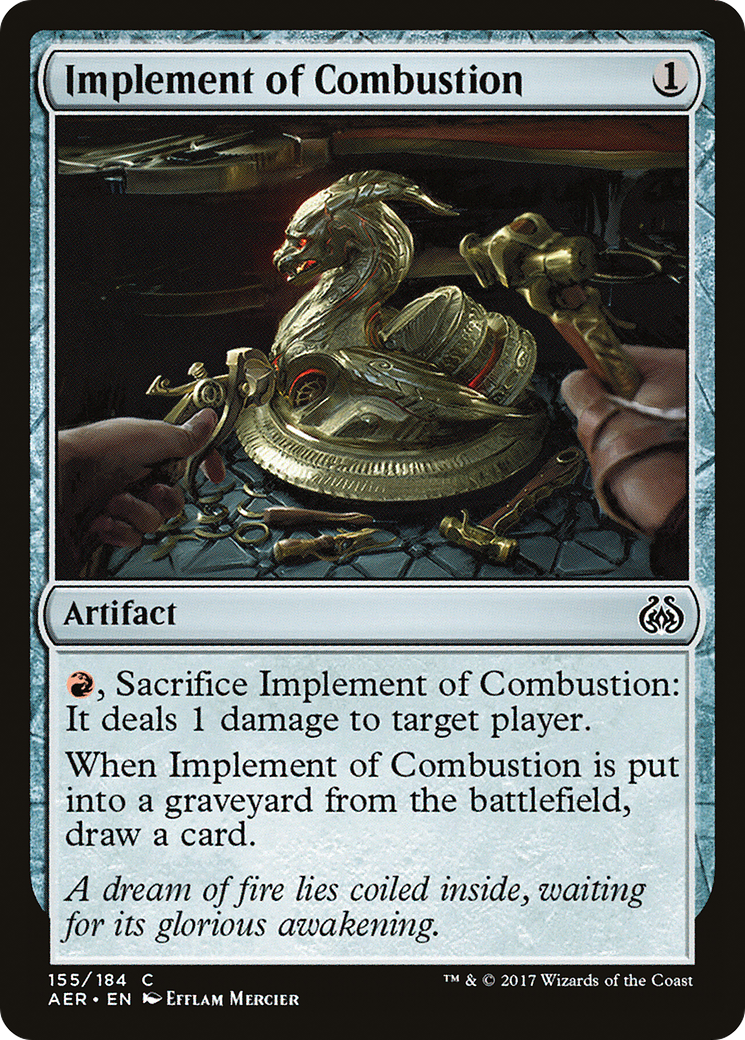 Implement of Combustion [Aether Revolt]-1