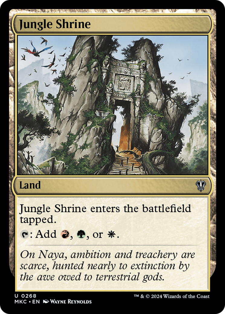 Jungle Shrine [Murders at Karlov Manor Commander]-1