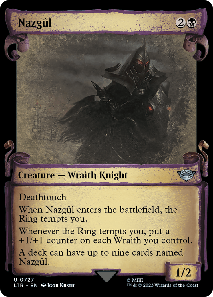 Nazgul (0727) [The Lord of the Rings: Tales of Middle-Earth Showcase Scrolls]-1