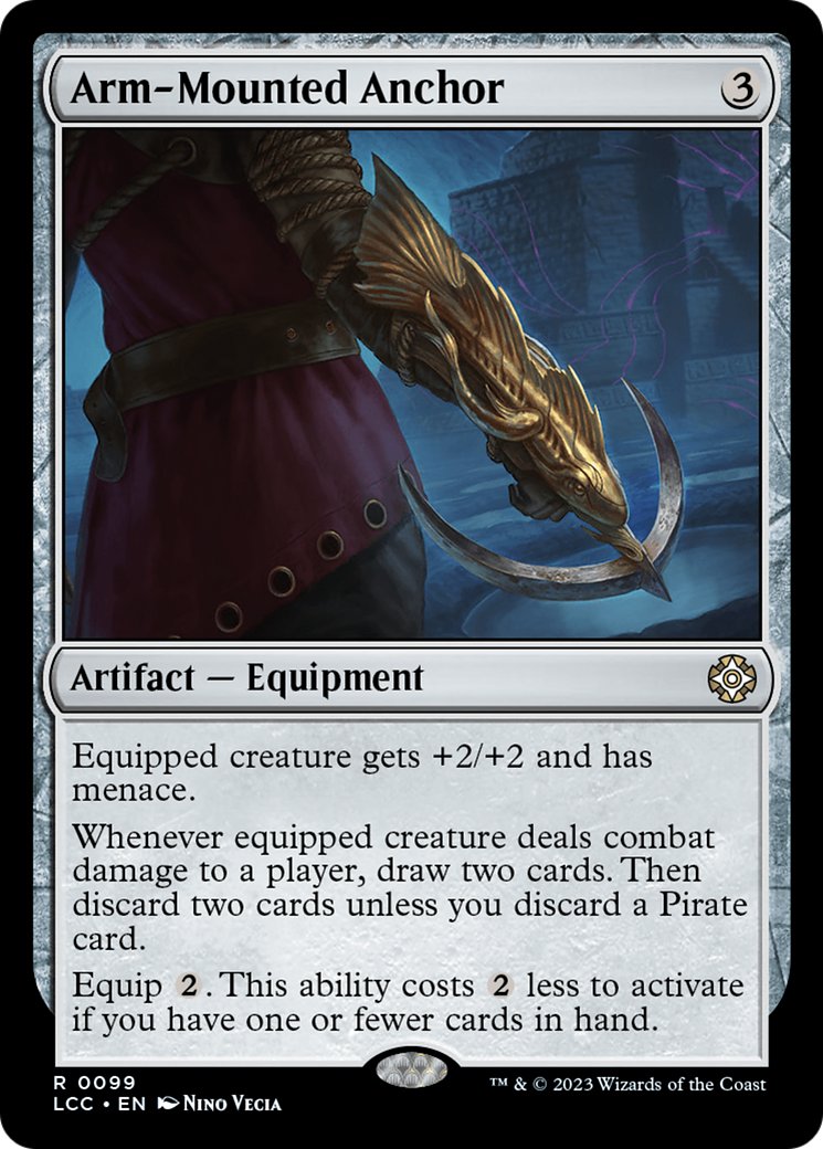 Arm-Mounted Anchor [The Lost Caverns of Ixalan Commander]-1