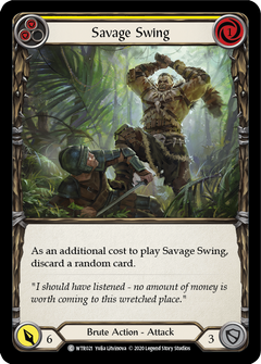 Savage Swing (Yellow) [U-WTR021] (Welcome to Rathe Unlimited)  Unlimited Normal-2