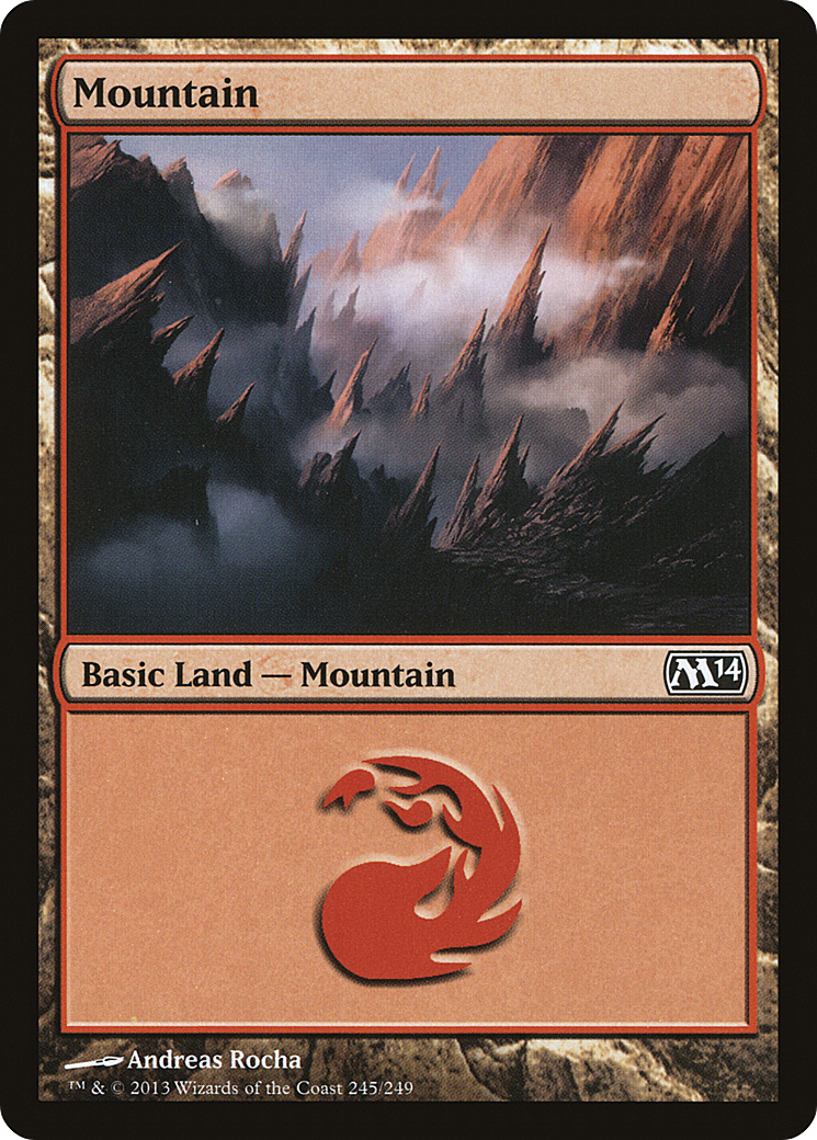 Mountain (245) [Magic 2014]-1