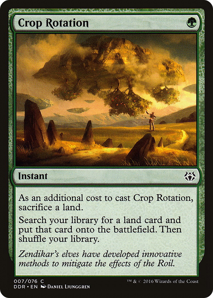 Crop Rotation [Duel Decks: Nissa vs. Ob Nixilis]-1
