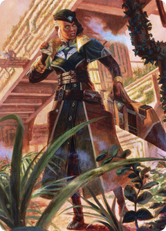 Vivien on the Hunt // Vivien on the Hunt (ASNC-022) - New Capenna Art Series (Borderless)-1