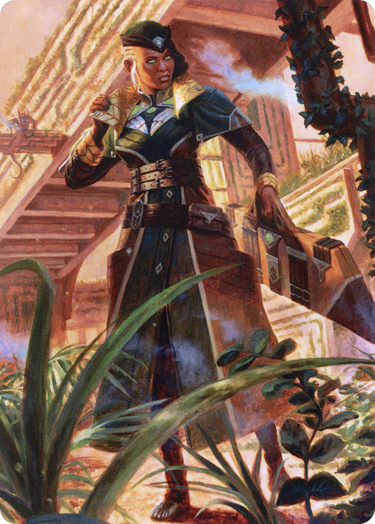 Vivien on the Hunt // Vivien on the Hunt (ASNC-022) - New Capenna Art Series (Borderless)-3