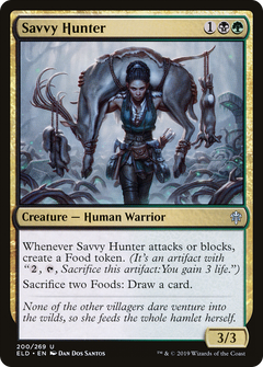 Savvy Hunter [Throne of Eldraine]-1