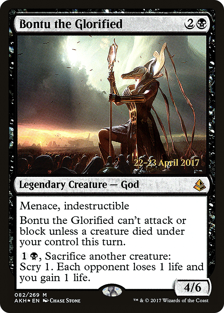 Bontu the Glorified [Amonkhet Prerelease Promos]-1