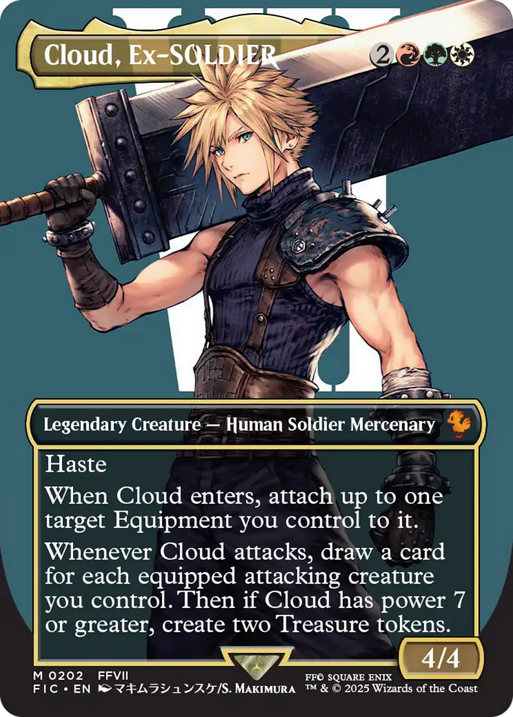 Cloud, Ex-SOLDIER (Borderless) [FINAL FANTASY Commander]-1