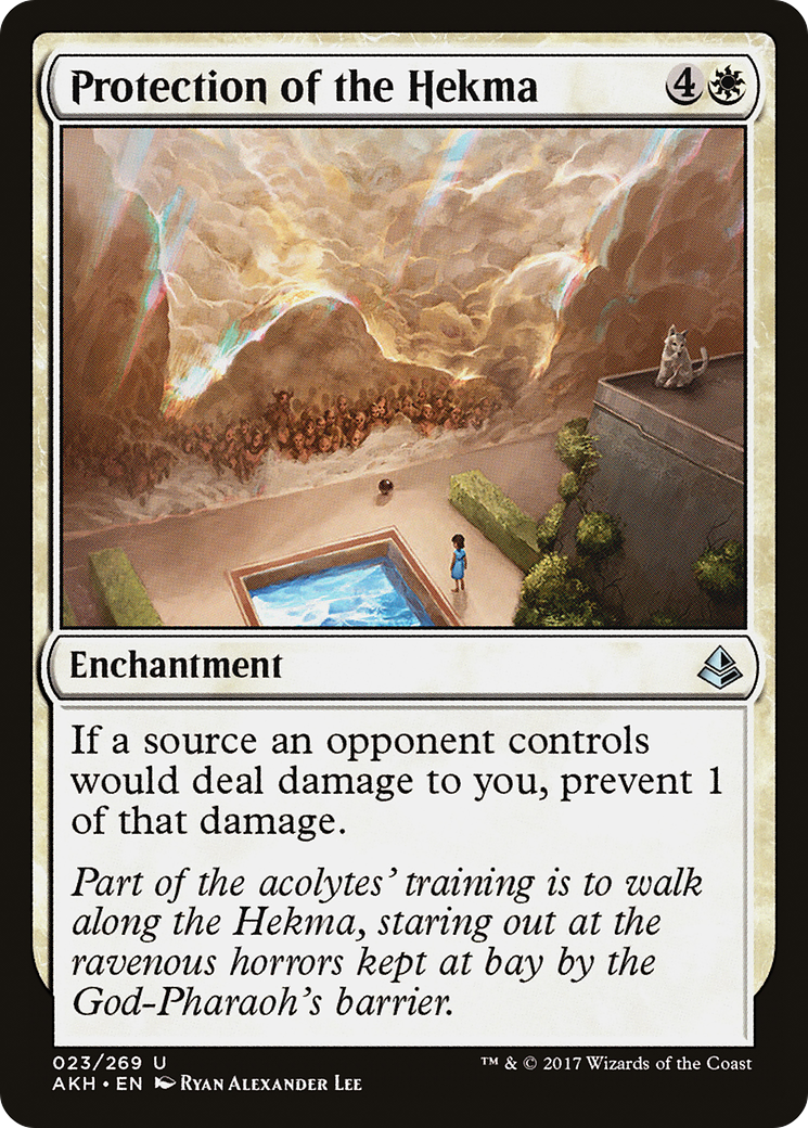 Protection of the Hekma [Amonkhet]-1
