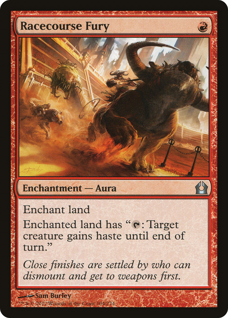 Racecourse Fury [Return to Ravnica]-1