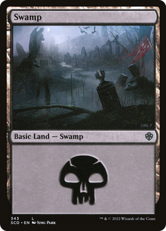 Swamp (343) [Starter Commander Decks]-1