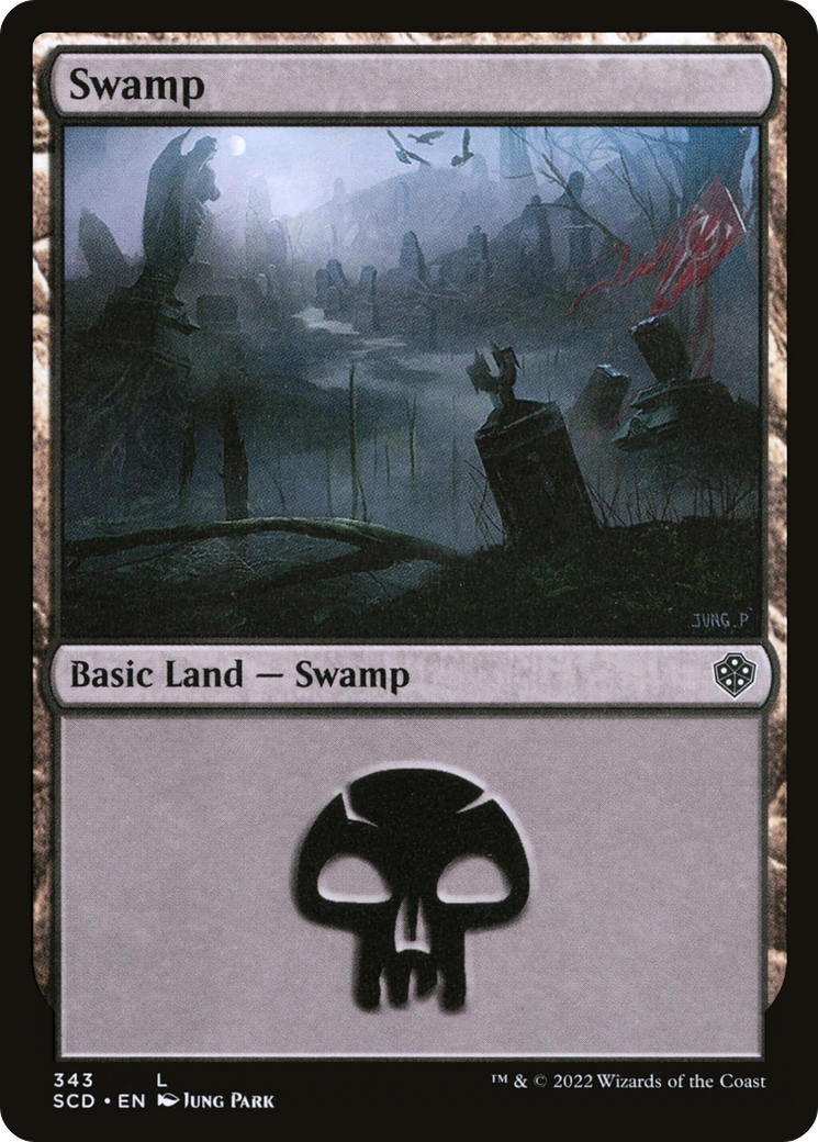 Swamp (343) [Starter Commander Decks]-1