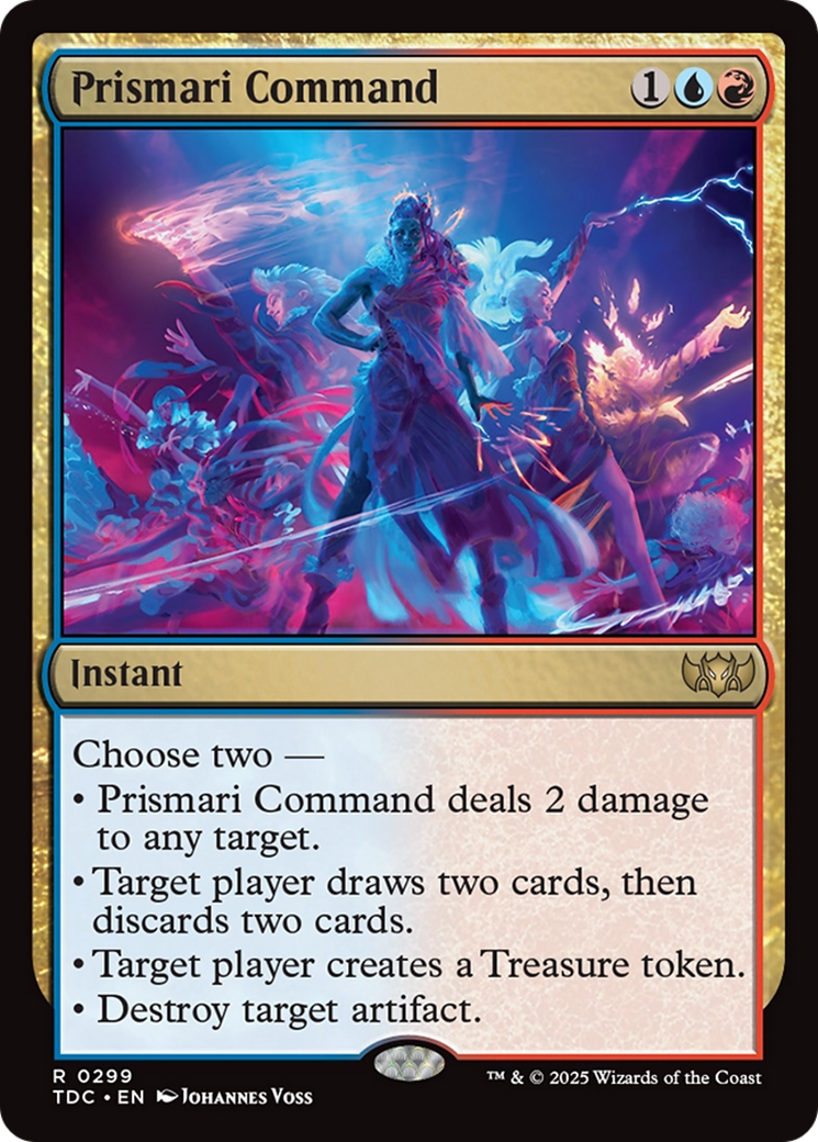 Prismari Command [Tarkir: Dragonstorm Commander]-1