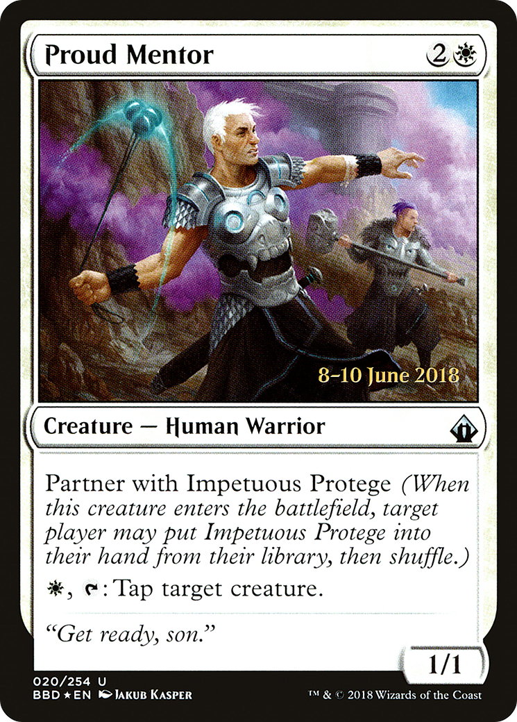 Proud Mentor [Battlebond Prerelease Promos]-1