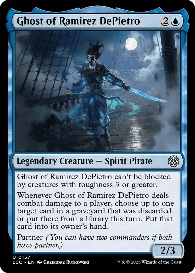 Ghost of Ramirez DePietro [The Lost Caverns of Ixalan Commander]-1