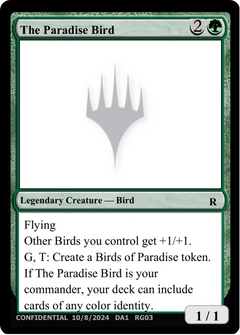 The Paradise Bird (UNK-RG03F) - Unknown Event-1