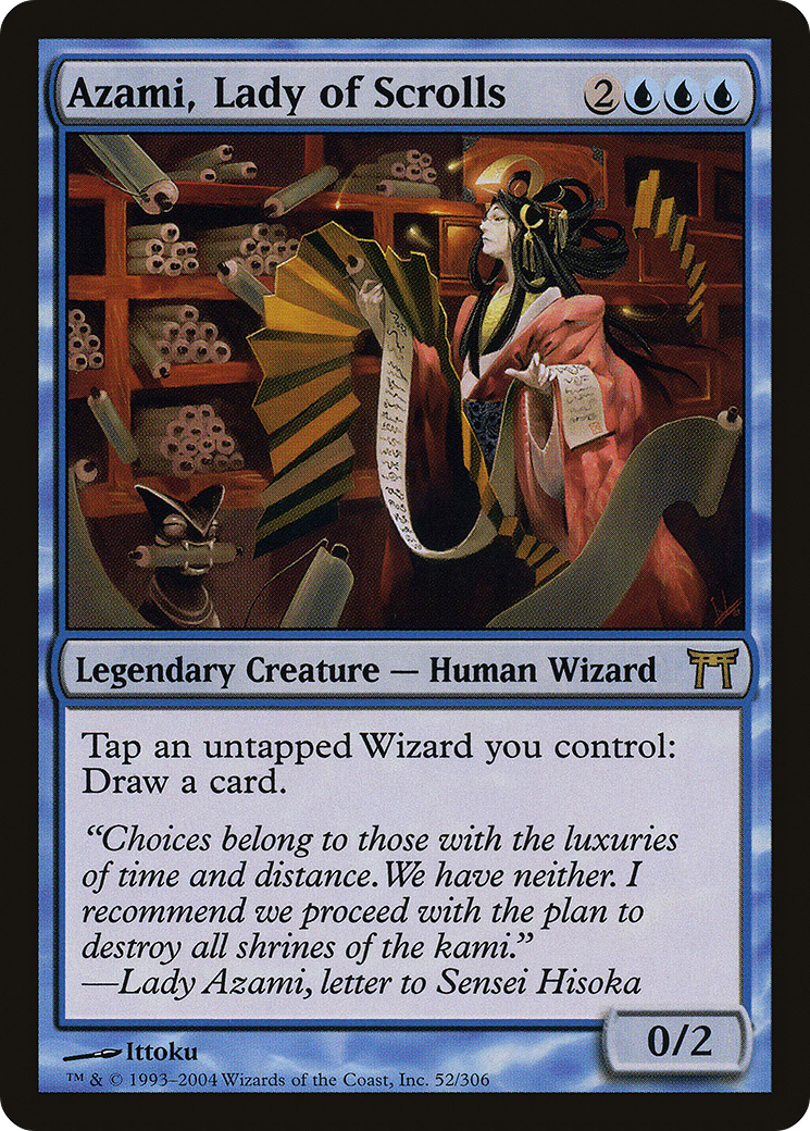 Azami, Lady of Scrolls [Champions of Kamigawa]-1