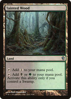 Tainted Wood [Duel Decks: Jace vs. Vraska]-1