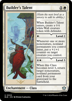 Builder's Talent [Bloomburrow]-1