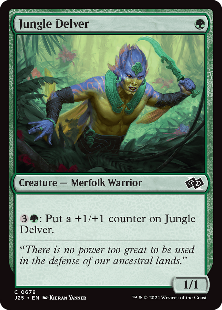 Jungle Delver [Foundations Jumpstart]-1