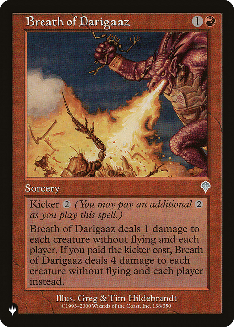 Breath of Darigaaz [The List]-1