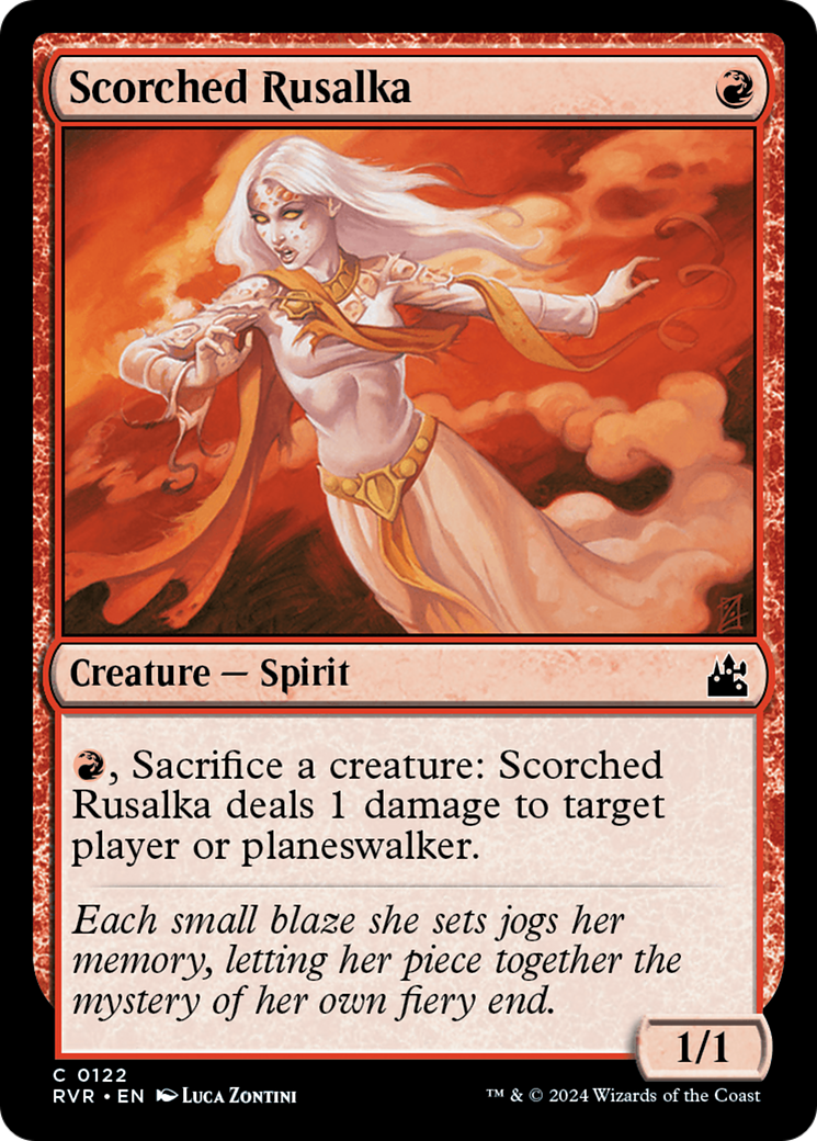 Scorched Rusalka [Ravnica Remastered]-1
