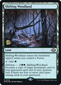 Shifting Woodland [Modern Horizons 3 Prerelease Promos]-1