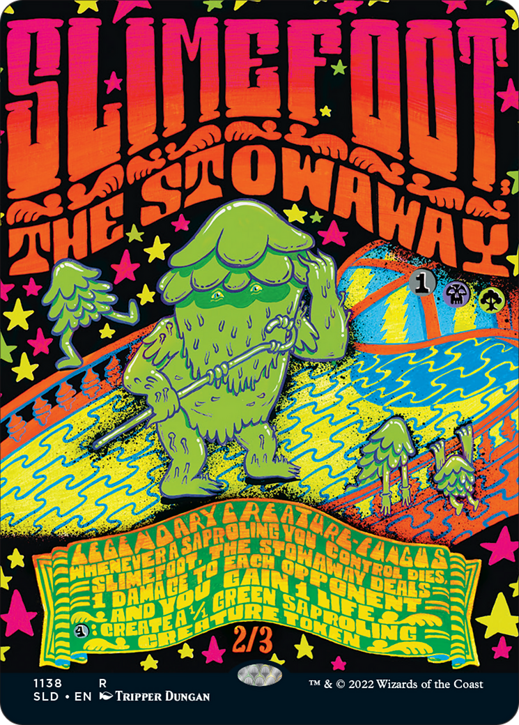 Slimefoot, the Stowaway (Borderless) [Secret Lair Drop Series]-1