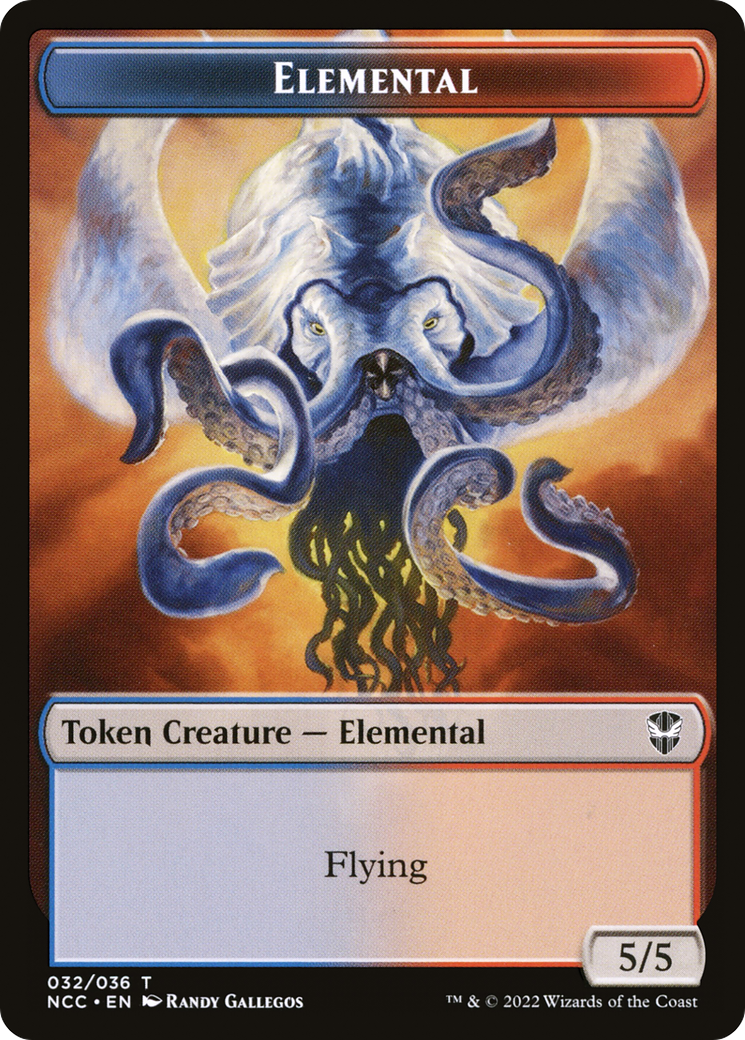 Elemental (TNCC-032) - New Capenna Commander Tokens-1