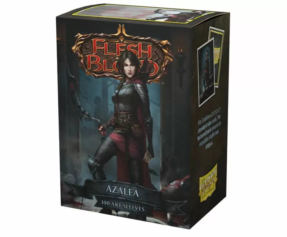 Sleeves - Dragon Shield - Box 100 - Matte Art - Flesh and Blood Azalea-1