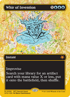 Whir of Invention (Borderless) (First-Place Foil) (SPG-096) - Special Guests (Borderless) Foil-1