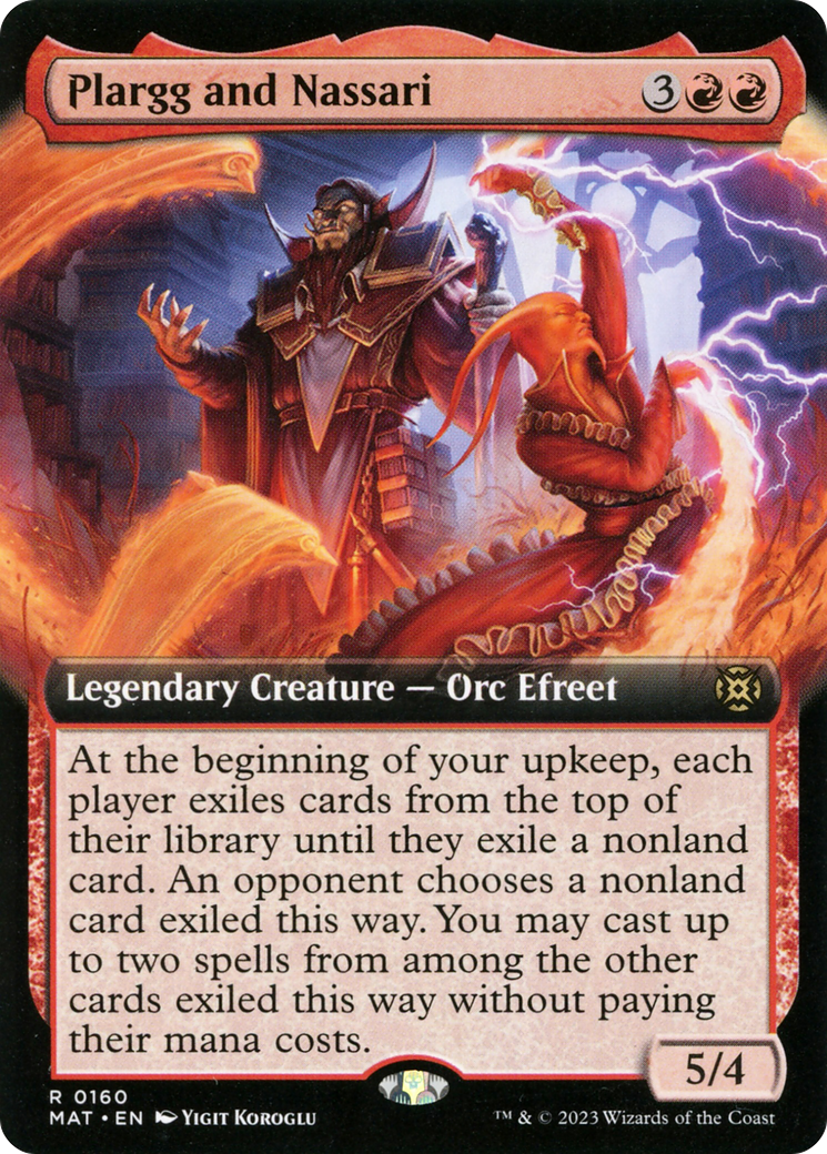 Plargg and Nassari (Extended Art) [March of the Machine: The Aftermath]-1
