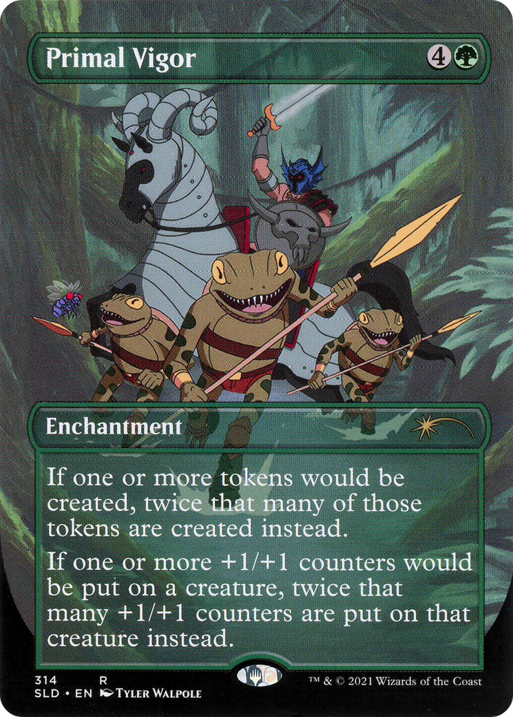 Primal Vigor (Borderless) [Secret Lair Drop Series]-1