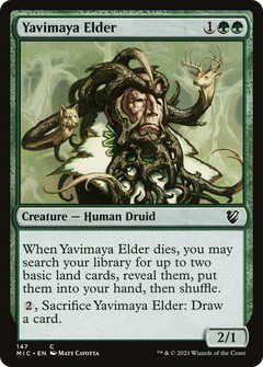 Yavimaya Elder (MIC-147) - Midnight Hunt Commander-1