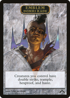 Domri Rade Emblem [Gatecrash Tokens]-1