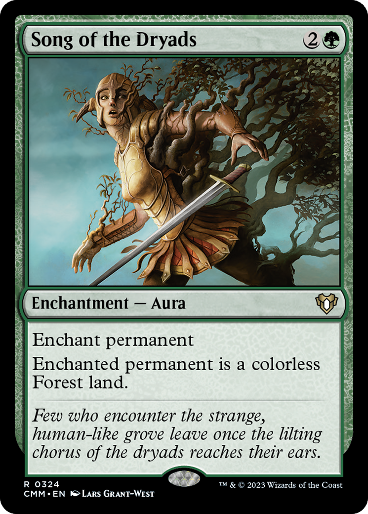 Song of the Dryads [Commander Masters]-1