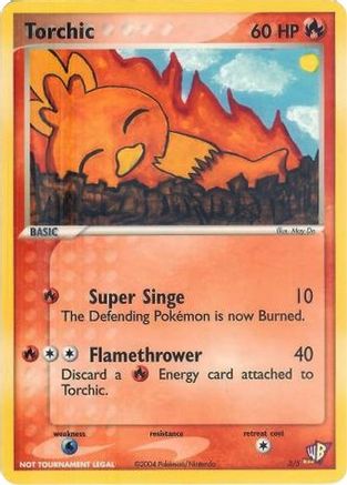 Torchic (3/5) [Kids WB Promos]-1