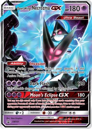 Dawn Wings Necrozma GX (SM101) [Sun & Moon: Black Star Promos]-1