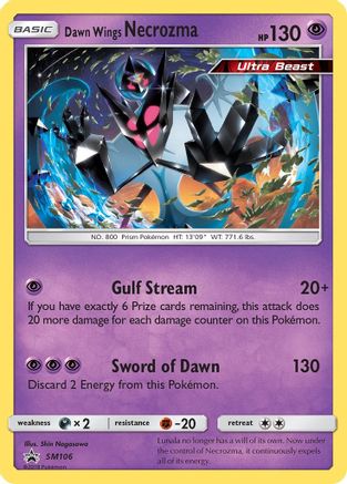 Dawn Wings Necrozma (SM106) [Sun & Moon: Black Star Promos]-1